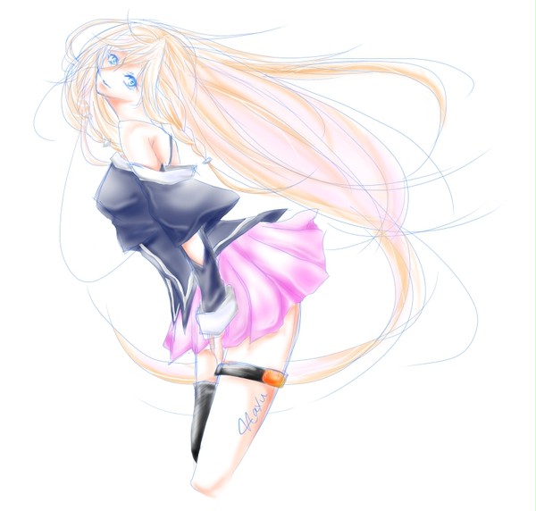 イラスト依頼を現実逃避し落書きに走る