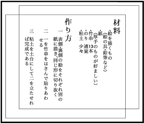 楽しく作りましょう