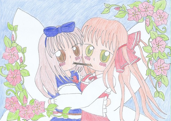 はんぶんこっ♪