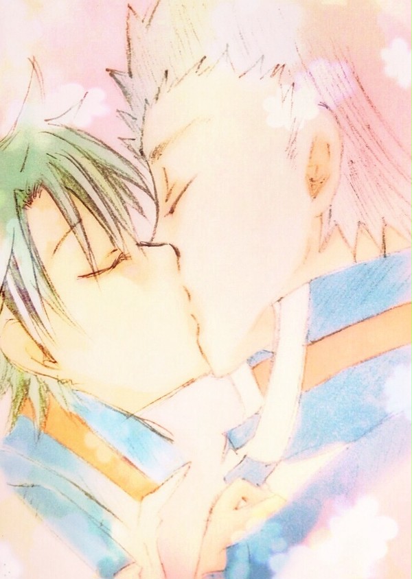 桃リョで桜キッス【腐】