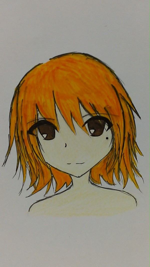 手描きなう