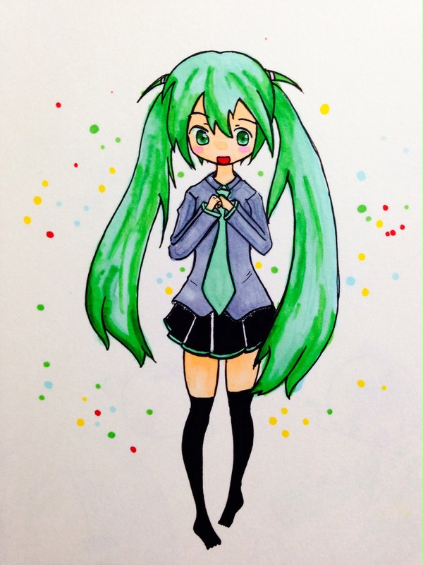 初のミクさん。