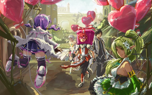Elsword  valentine's day fanart