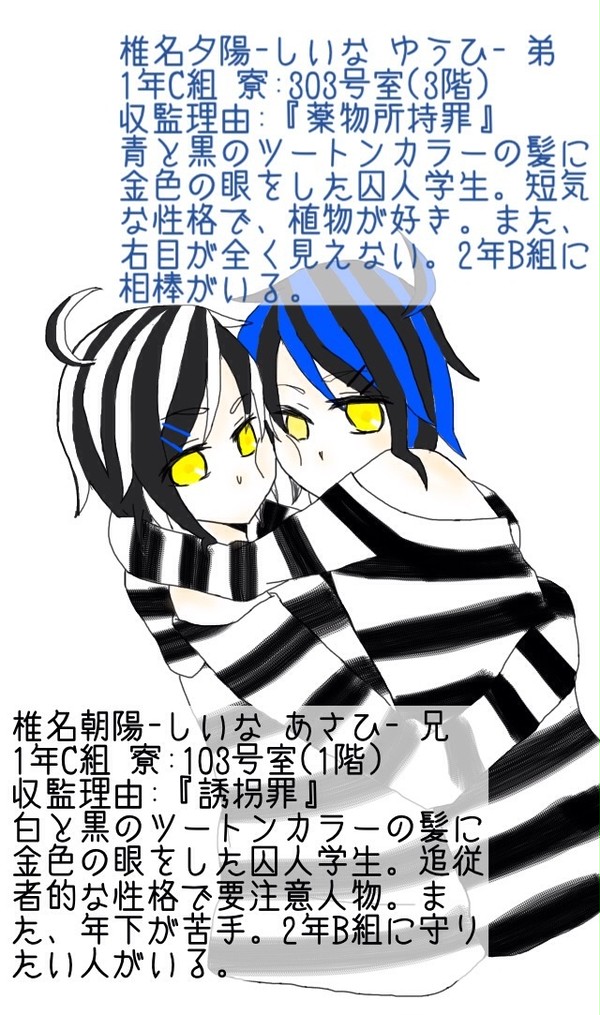 【CaS】椎名朝陽 夕陽 【キャラシ＆補足】