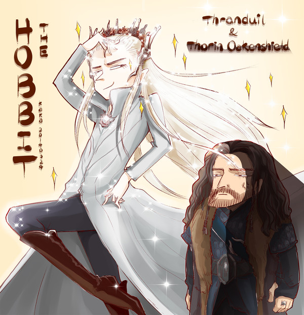 Thranduil & Thorin Oakenshield