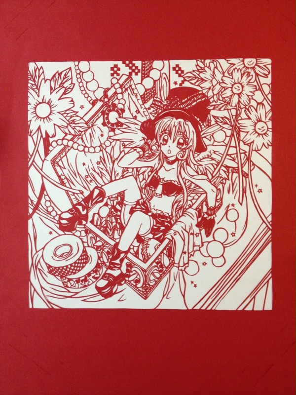 【切り絵】めろこ・ユイ