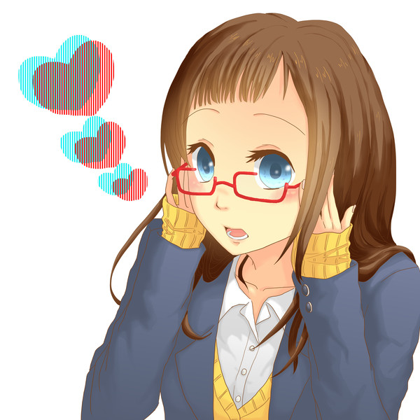 メガネっ娘