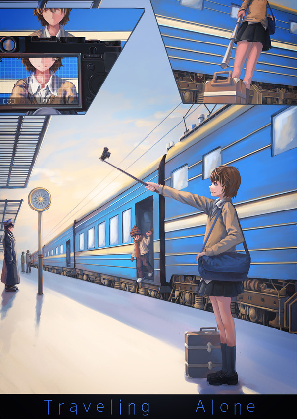 Traveling alone