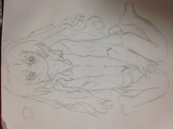 3/26 キャラクター模写 逢坂大河