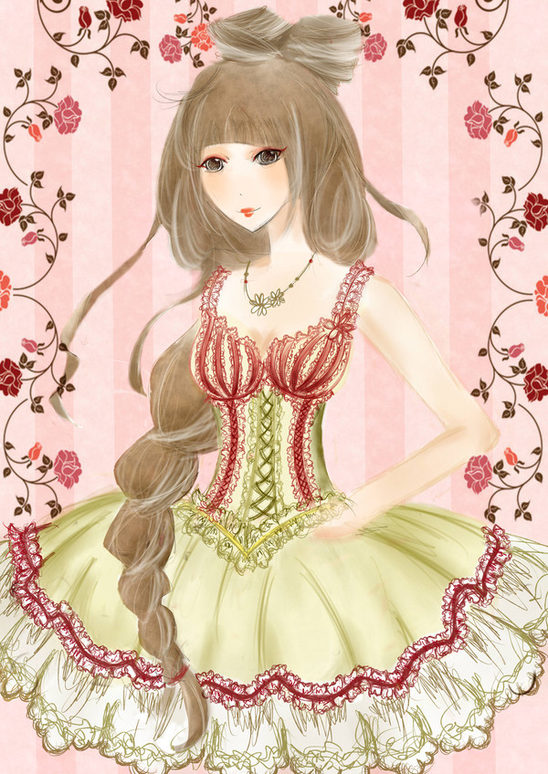 花女孩