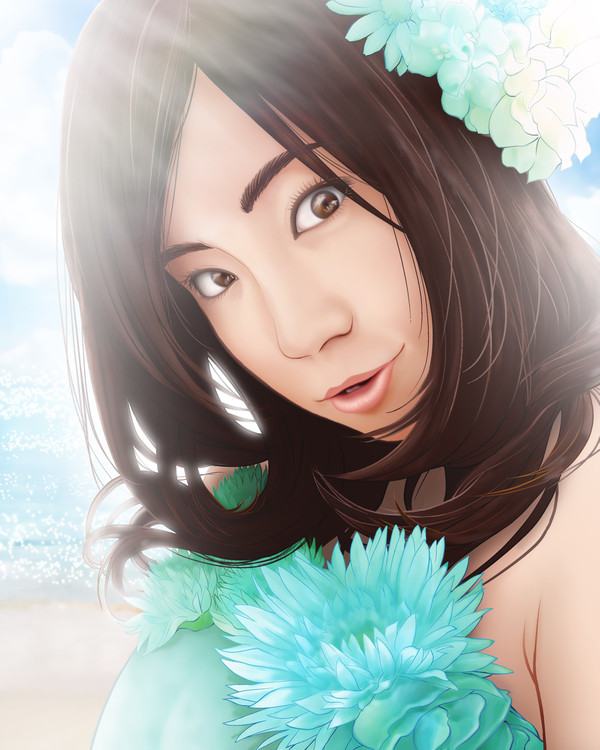 矢神久美【海】