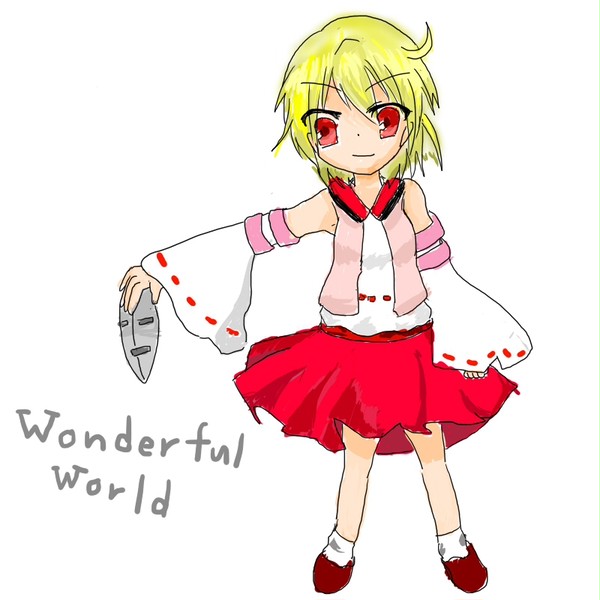 wonderfulworld　ササリ書いた