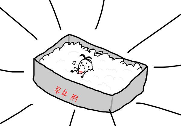 おーべんとーのーなーかーにーはー