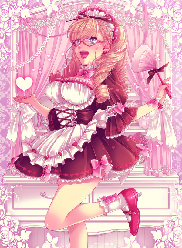 ハートのメイドさん