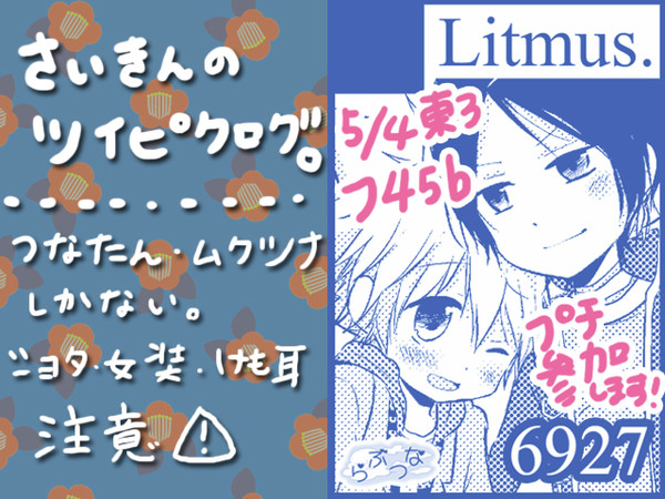 最近のついぴくと告知