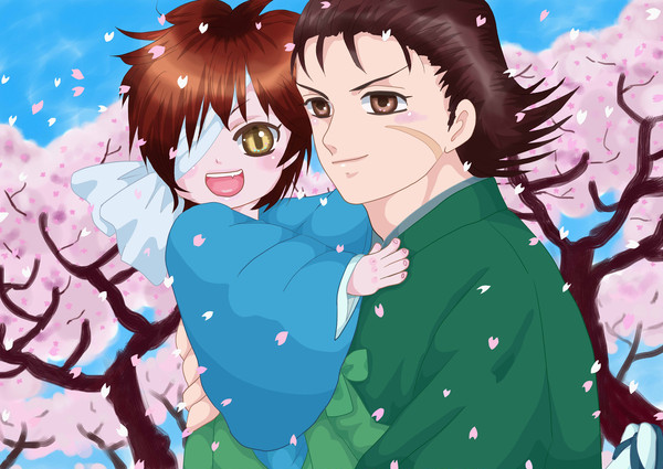 桜と小梵