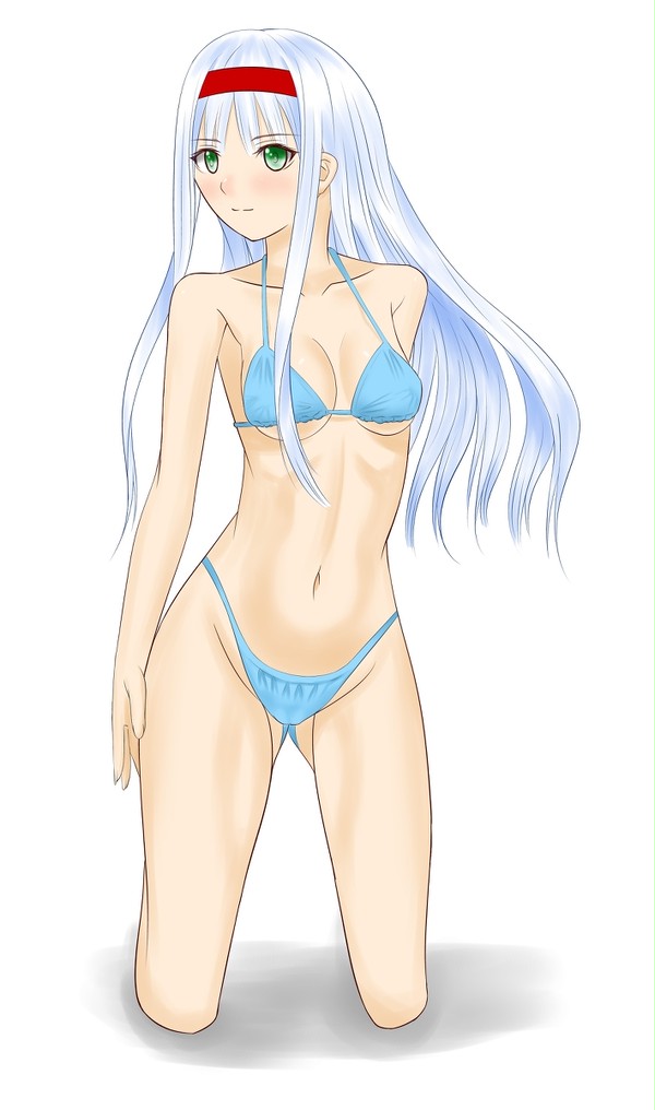水着少女