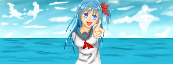 海だ～～～～
