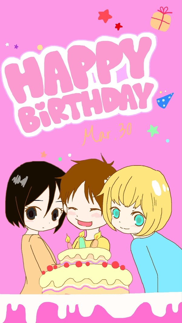 エレン誕生日おめでとう！！！！