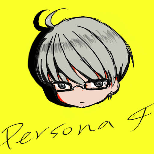 ペルソナ4　Q版主角 SAI試畫