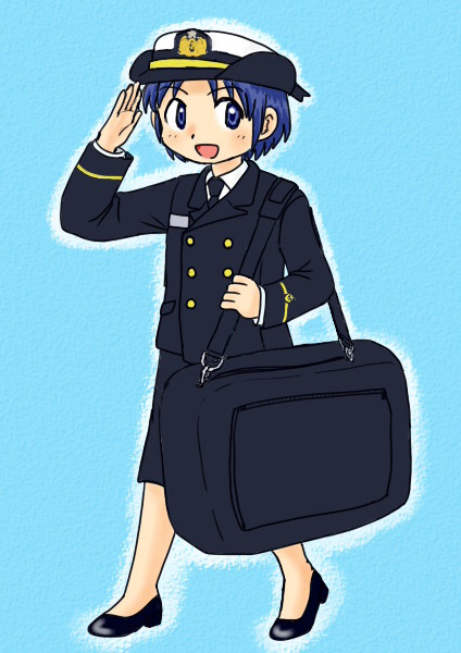 海自の幹部候補生（女子）