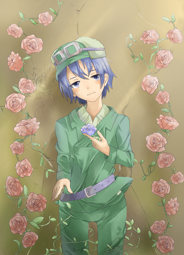 blue rose