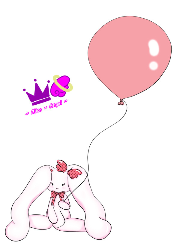 rabbit balloon