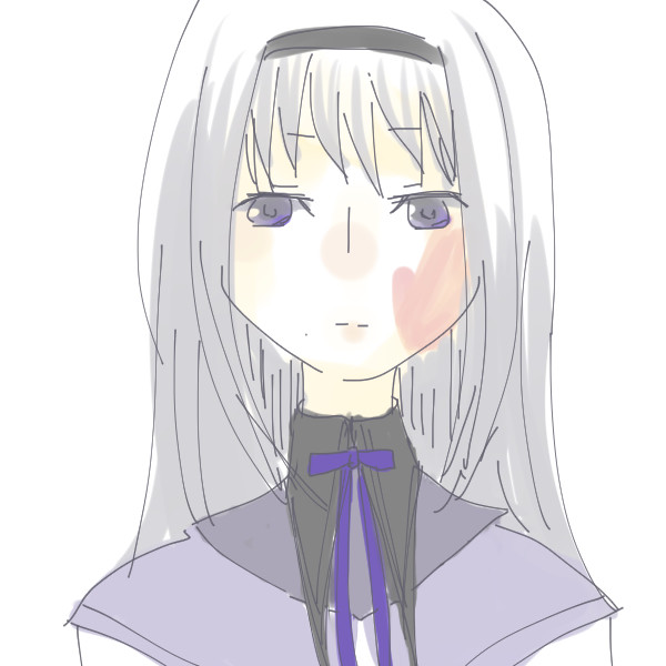 ほむらちゃんにビンタしてみた