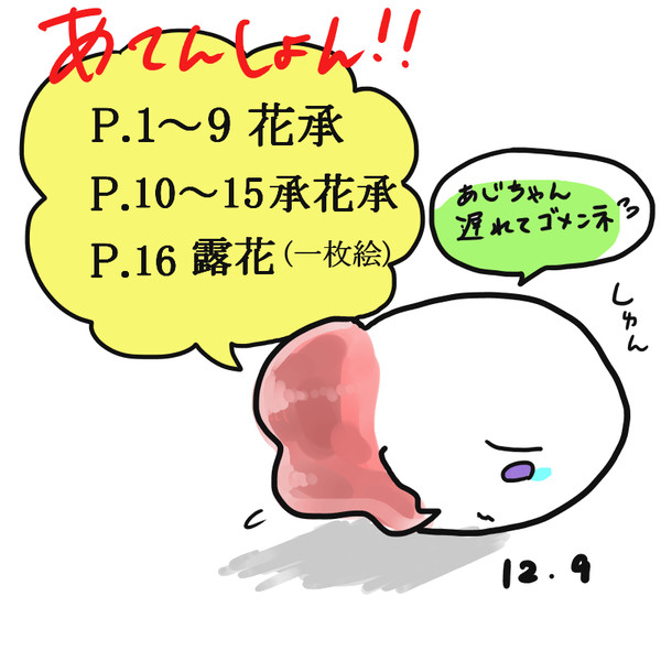 あじちゃんお誕生日ｵﾒﾒﾀｧ!!【大遅刻ナリ】