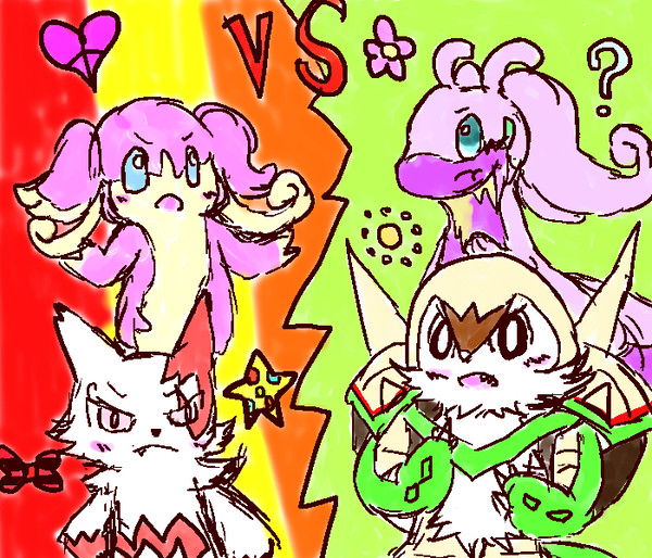 ギャルＶＳ天然