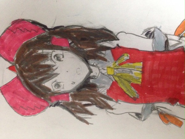 博麗霊夢を描いたつもり
