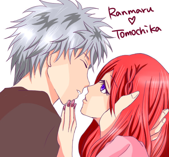 蘭友ちゃんでキス唾