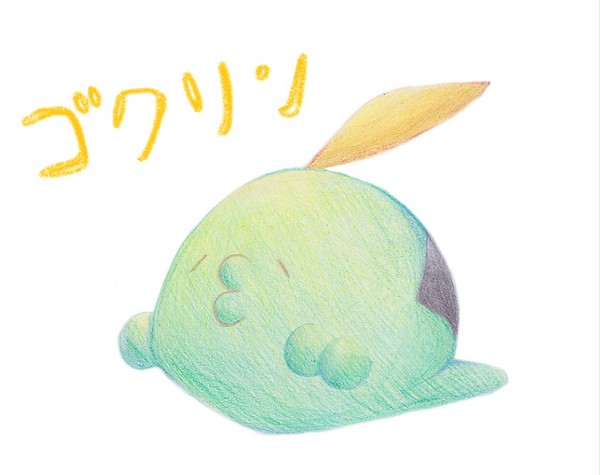 【色鉛筆】ゴクリン(*´ｪ`*)