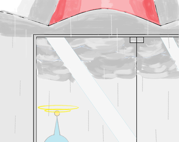 雨宿り