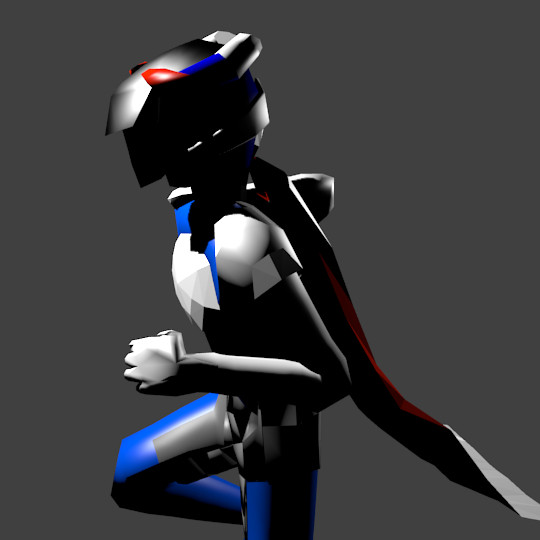実写版GATCHAMANモデリング(失敗作)