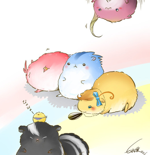 逆裁5&ハムスター