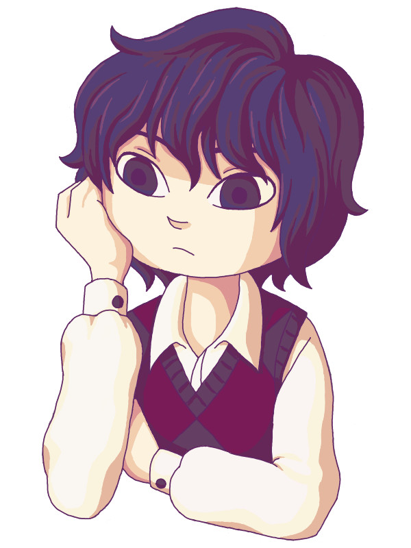 （違いスタイルで）少年