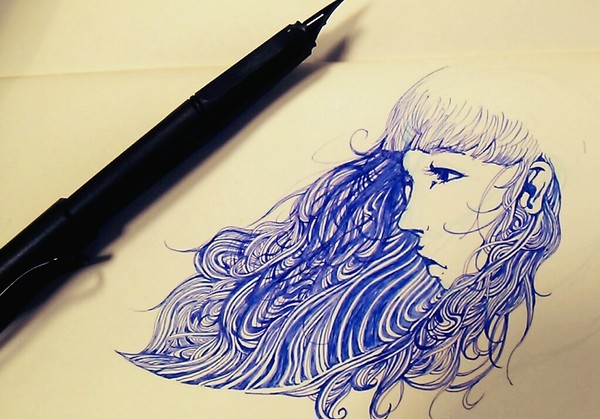 落描き