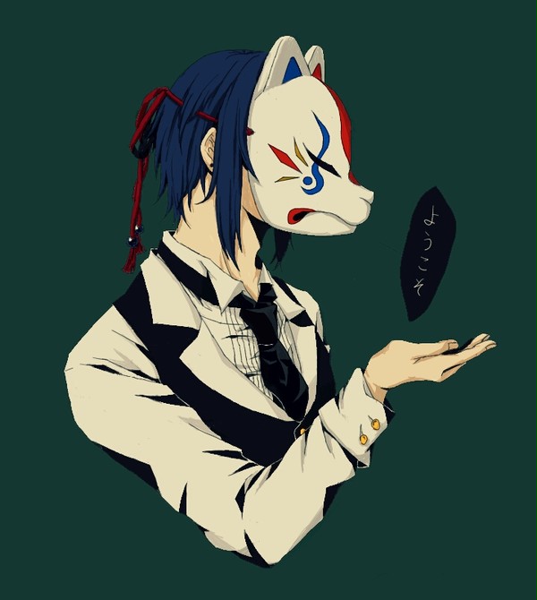 狐面カフェ