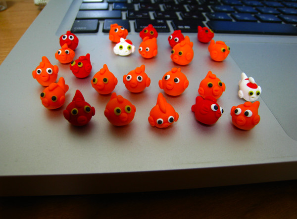 金魚（ピンポンパール）
