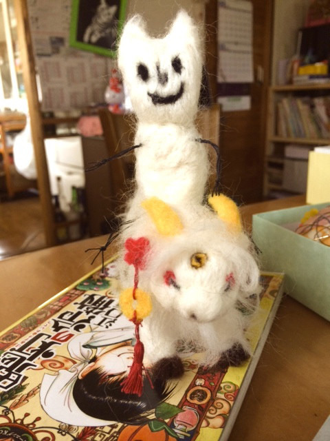 猫好好ちゃん実態化（神獣白澤も）