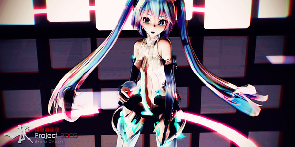 【MMD】#BakaKin TDA式改变ミク Append
