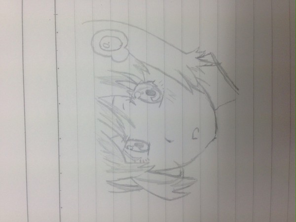 月火 落書き