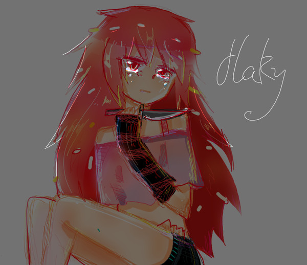 flaky