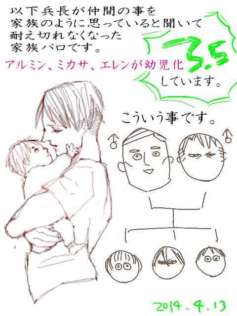 エルリ夫婦と三つ子ちゃん３．５
