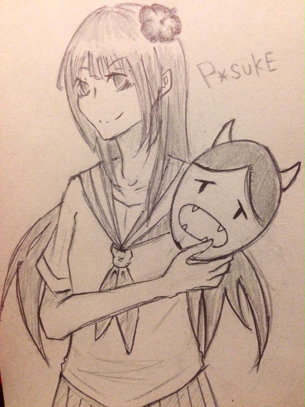 ぴーすけ。【リハビリ落書き】