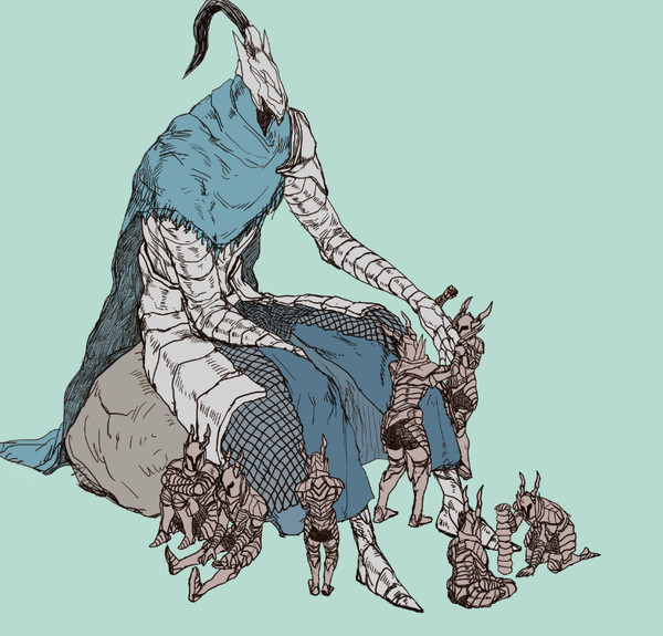わらわら黒騎士
