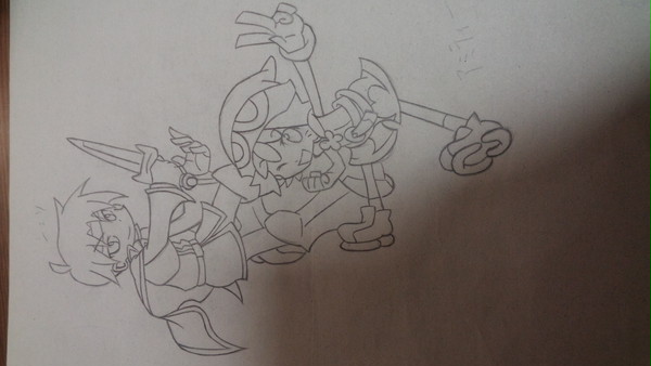 シェゾ＆アミティー模写