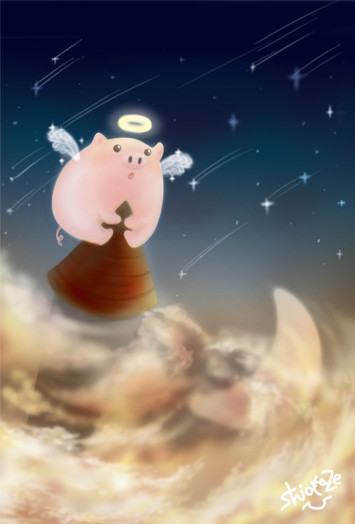 星空のぶた