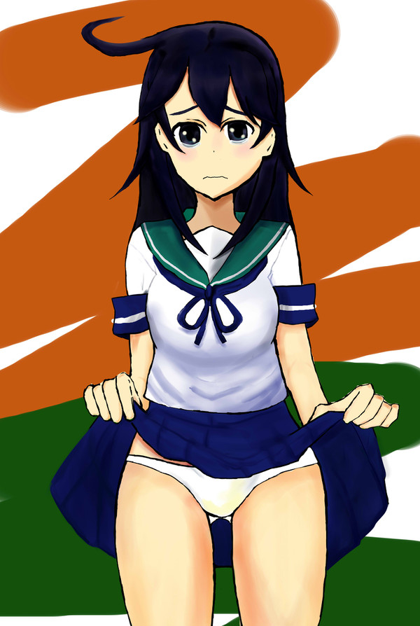 潮ちゃんたくし上げ